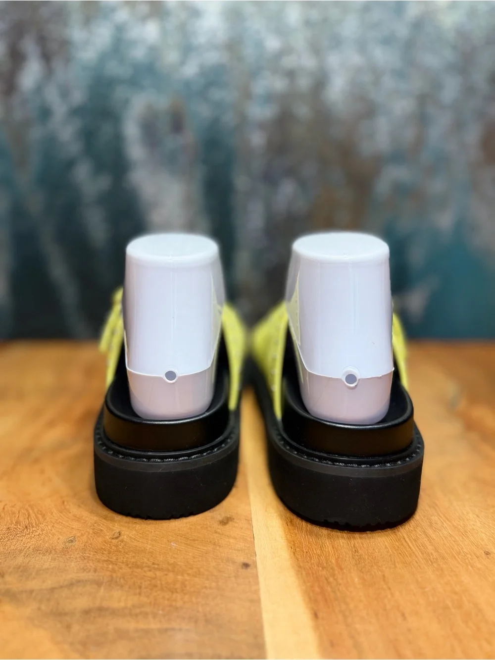 Marc Fisher LTD Dopamine Dressing Agusta Studded Slides Light Green Size 6